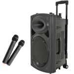 Speaker Hire of Battery Portable PA with Wireless Microphone in Nottingham